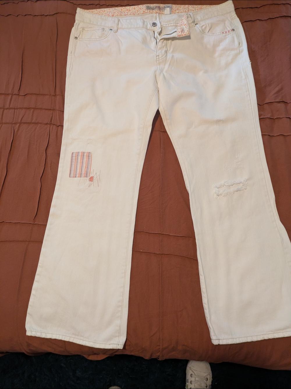 Vintage Old Navy Women’s White Casual  Jeans